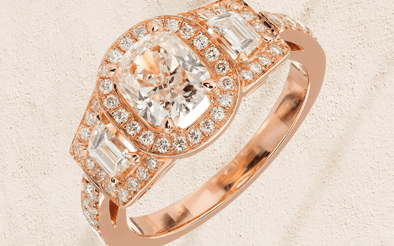 jewelry ring image editing before